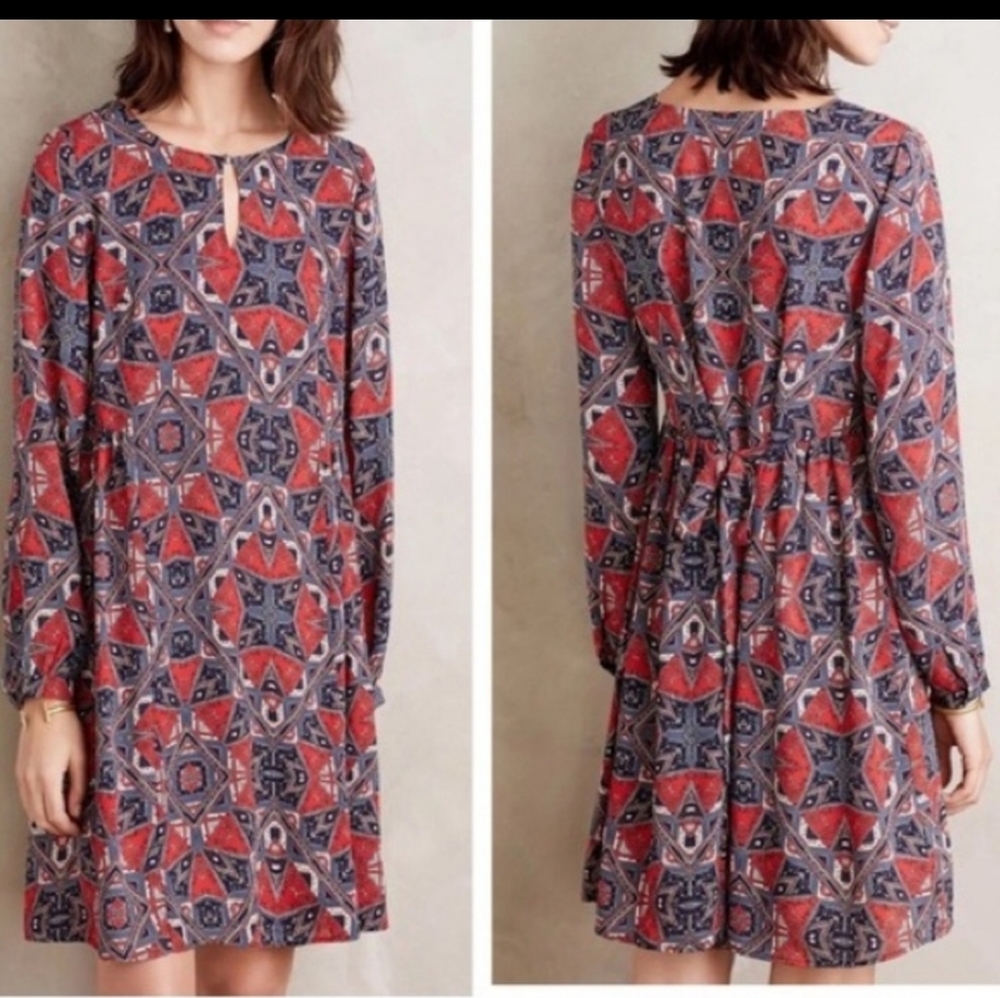 Anthropologie Paper Crown Efflorescence Dress - Picture 3 of 7